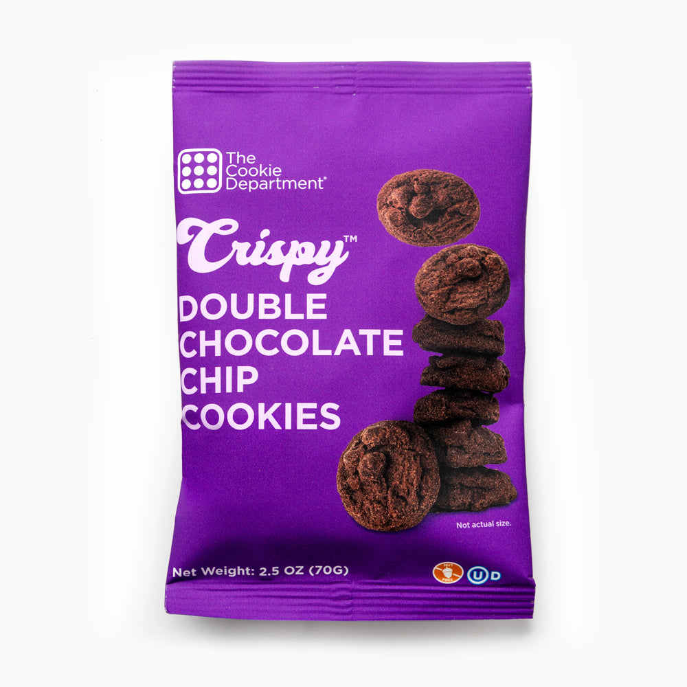 Double Chocolate Crispy Cookies 6-Pack