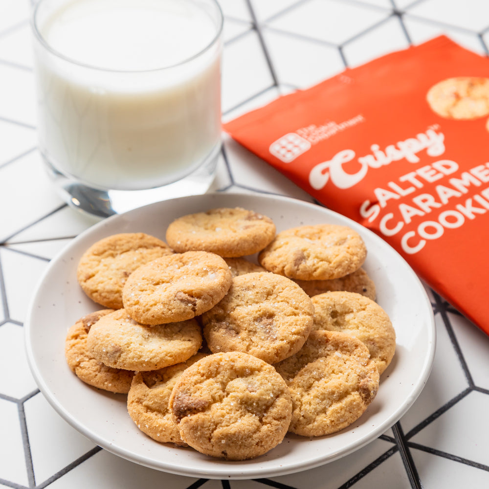 Salted Caramel Crispy Cookies 6-Pack (Coming Soon!)